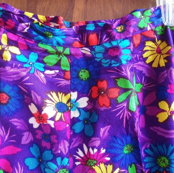 WOMEN'S COLOURFUL VINTAGE 2PC OUTFIT .VER - Picture 4 of 4